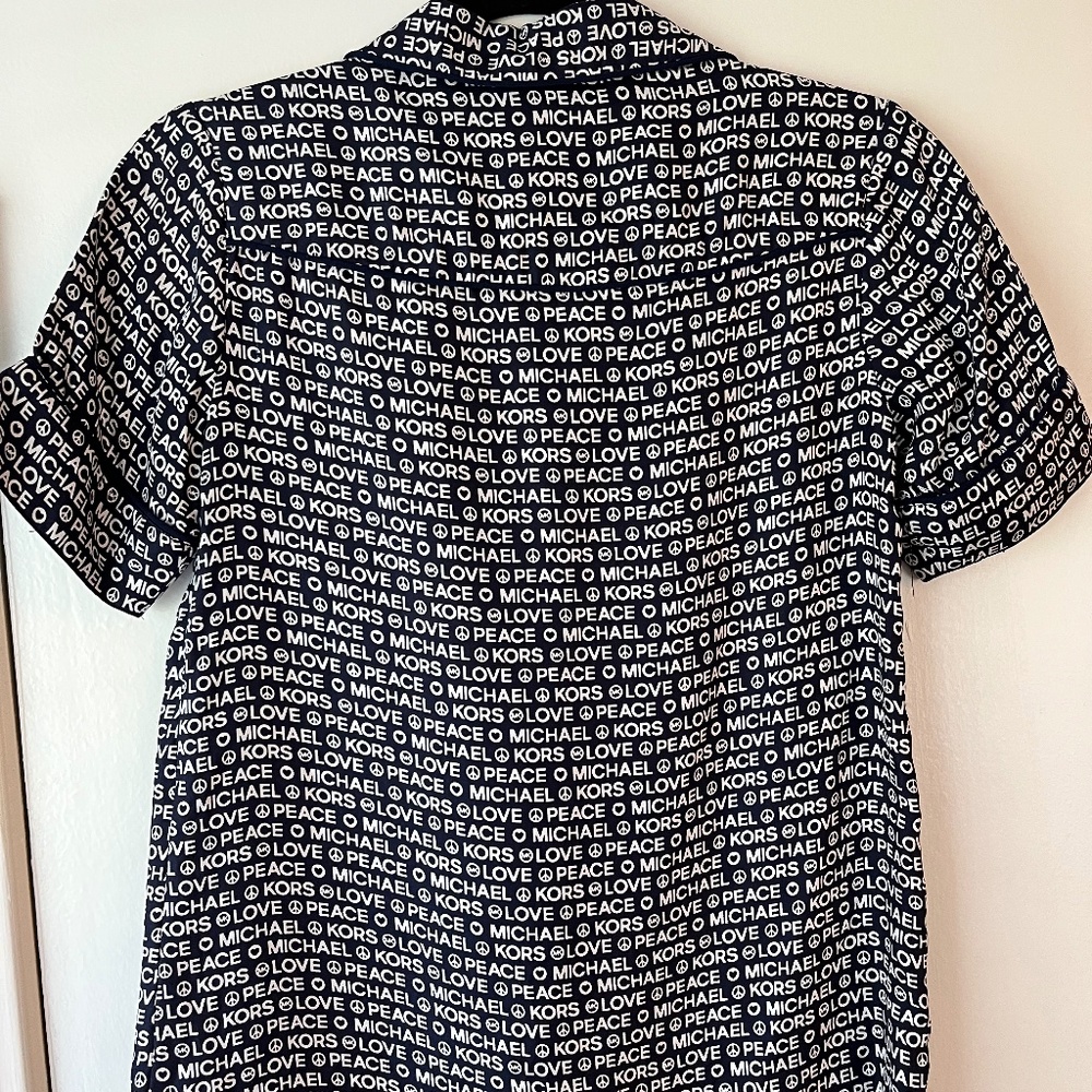 Michael Michael Kors Button Down Satin Blouse - image 4